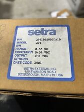Setra Pressure Transducer  DPT2640-005D   2641005WD2DA1D picture