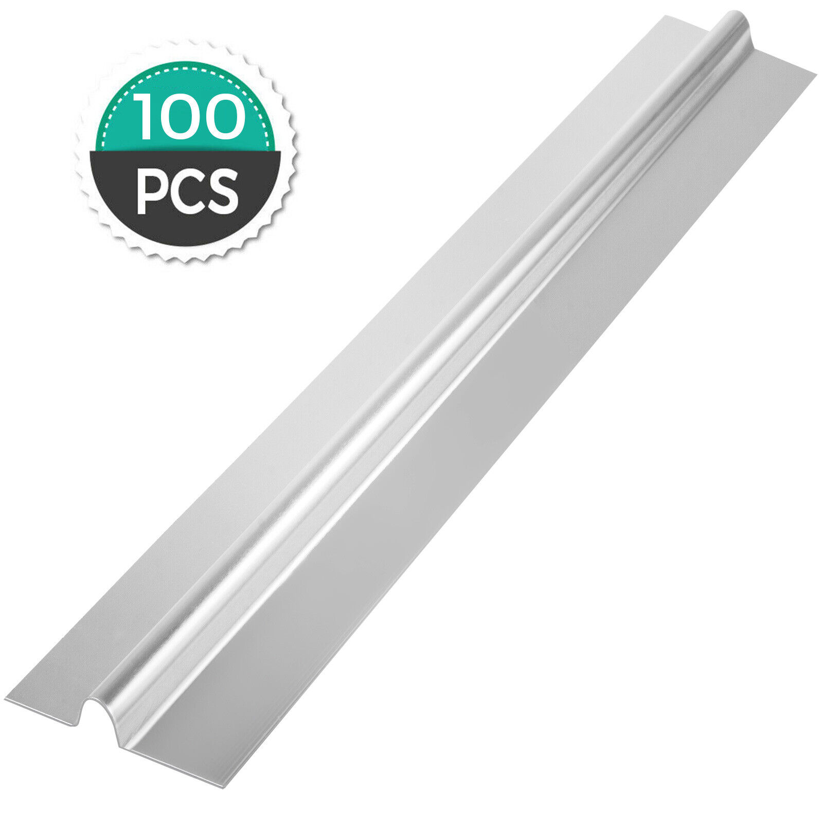 VEVOR 100-4\' Omega Aluminum Radiant Floor Heat Transfer Plates for 1/2\