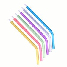 500(2 Bags) Dental 3-Way Air Water Syringe Disposable Spray Tips Triple Nozzles picture