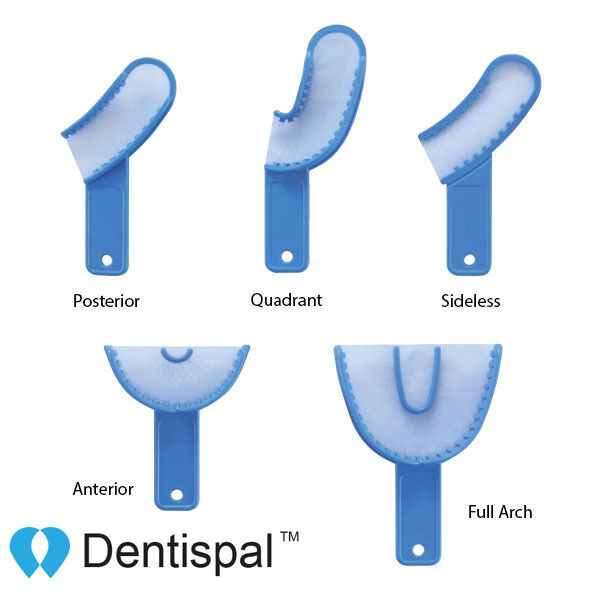 36 pcs dental disposable 3 in 1 impression tray (Quadrant)