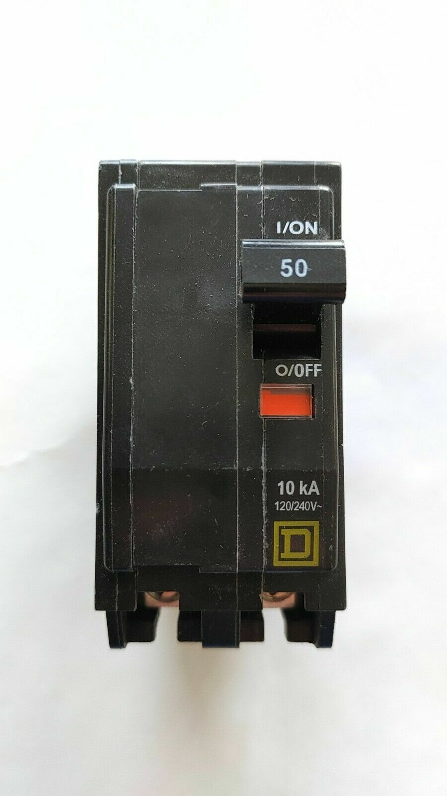Square D QO250 2-Pole 50-Amp 120/240V Plug-In Circuit Breaker