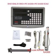  Lathe DRO 2 Axis Digital Readout and Linear Scale KA300 KA500 Optical Encoder picture