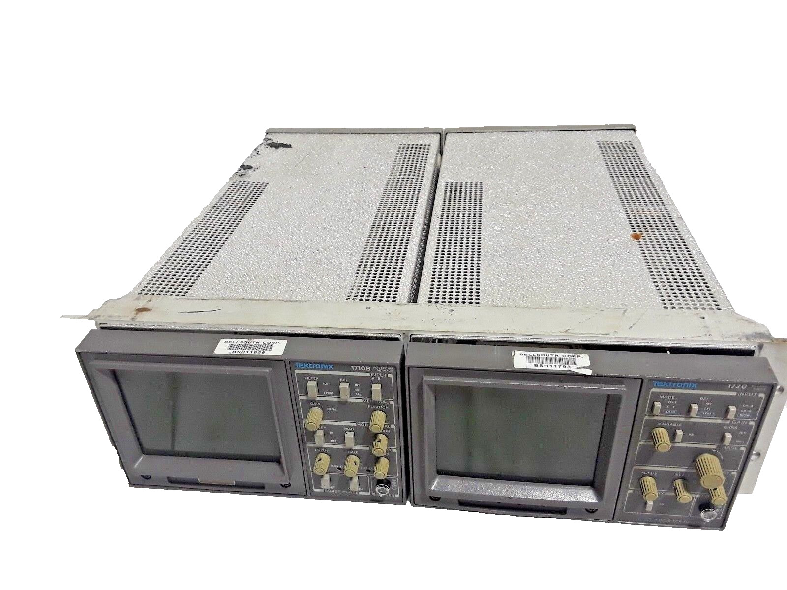Tektronix 1710B Waveform Monitor & 1720 Vectorscope AS-IS