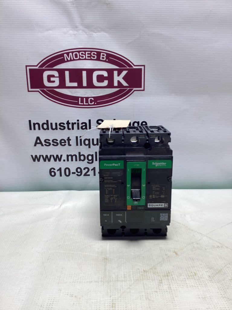 Square D 150 Amp Molded Case Circuit Breaker; HGF36150