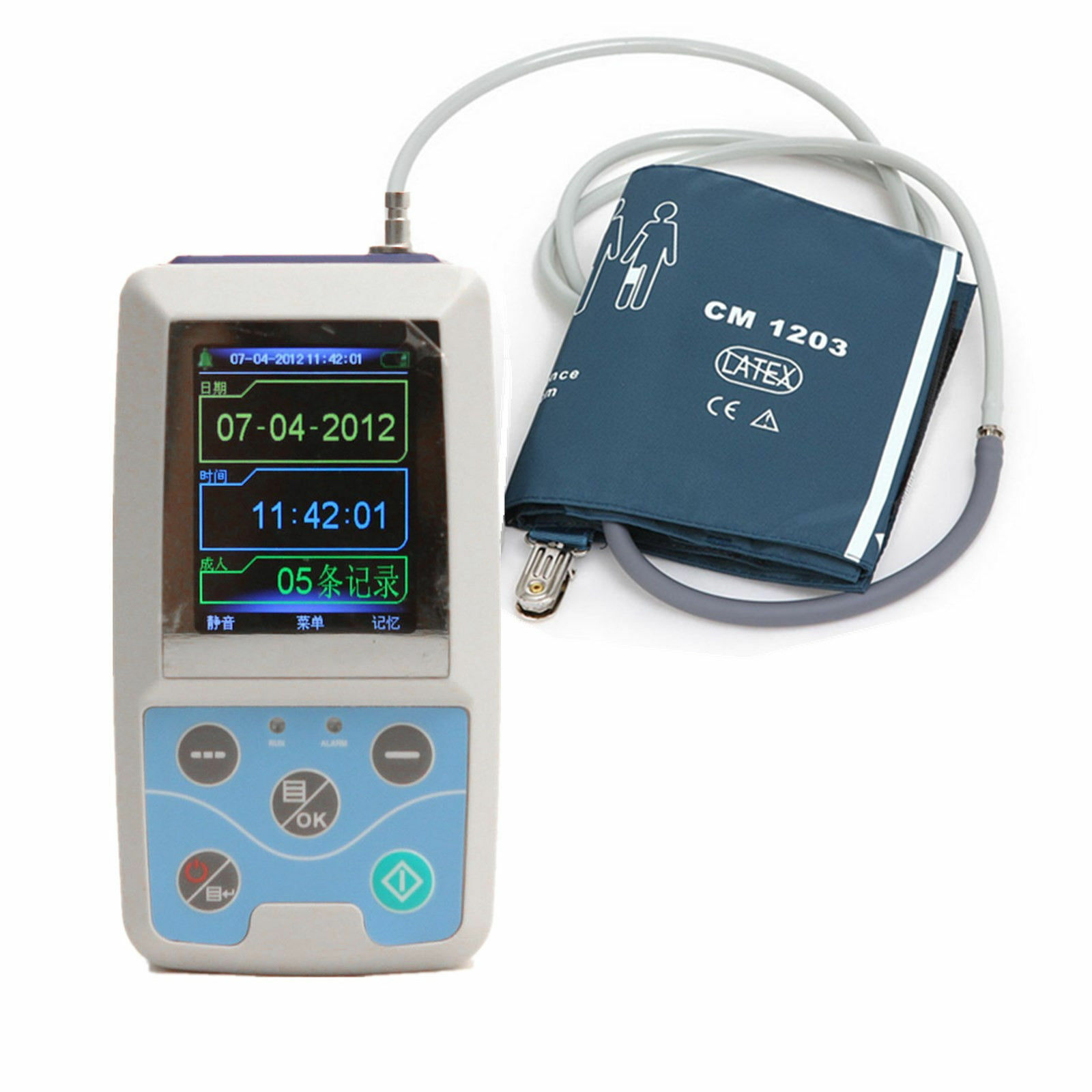 CONTEC Ambulatory Blood Pressure Monitor+Software 24h NIBP Holter ABPM50 CE&FDA