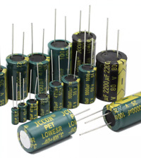 10pcs 10~500V 10-22000uF Radial Aluminium Electrolytic Capacitor High Frequency picture