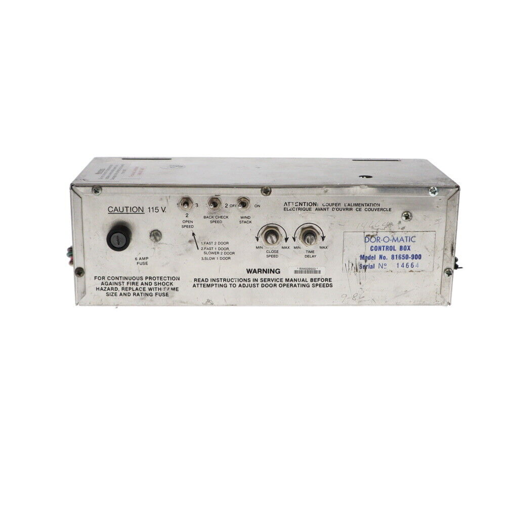 DOROMATIC/LCN R81650-900 ASTRO SWING CONTROL-NON-COMP