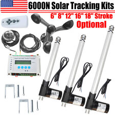 Electric 6000N Single Axis Solar Tracker Controller & Linear Actuator Anemometer picture