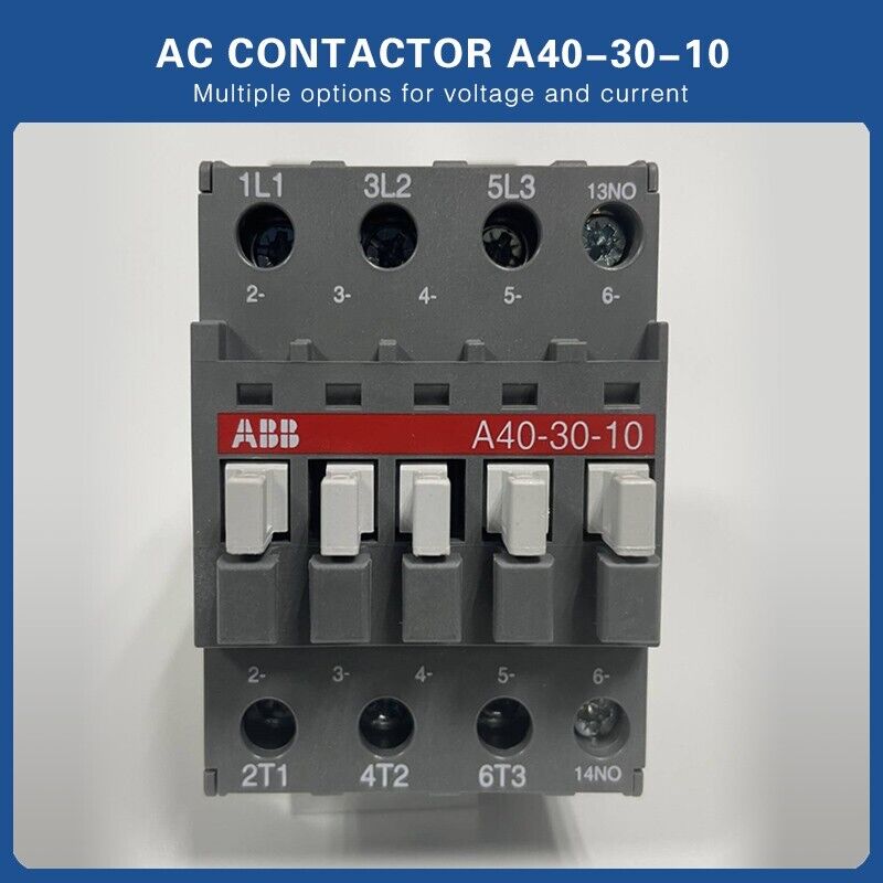 ABB AC CONTACTOR   A40-30-10 1SBL321001R8010 220-230V 50HZ/230-240V 60HZ
