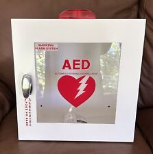 Activar Alarmed Medium Sized AED Wall Cabinet 15in x 15in x 7in New with Keys picture