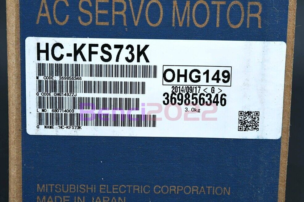 Mitsubishi AC Servo Motor HC-KFS73K HCKFS73K Original New in Box NIB 