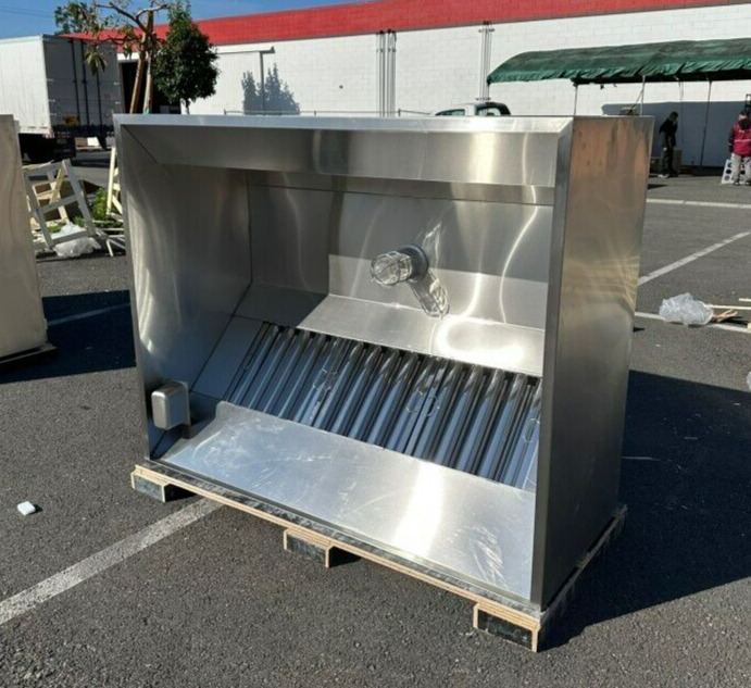 NEW 5 Ft Commercial Hood Only Restaurant Kitchen EQ Certified NSF