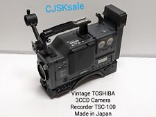 Vintage TOSHIBA 3CCD Camera Recorder Model TSC-100 Made In Japan (USED). picture