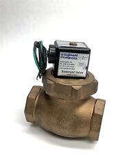 JD GOULD M4-3V AIR & WATER SOLENOID VALVE SIZE 2 5-125 PSI I2 picture