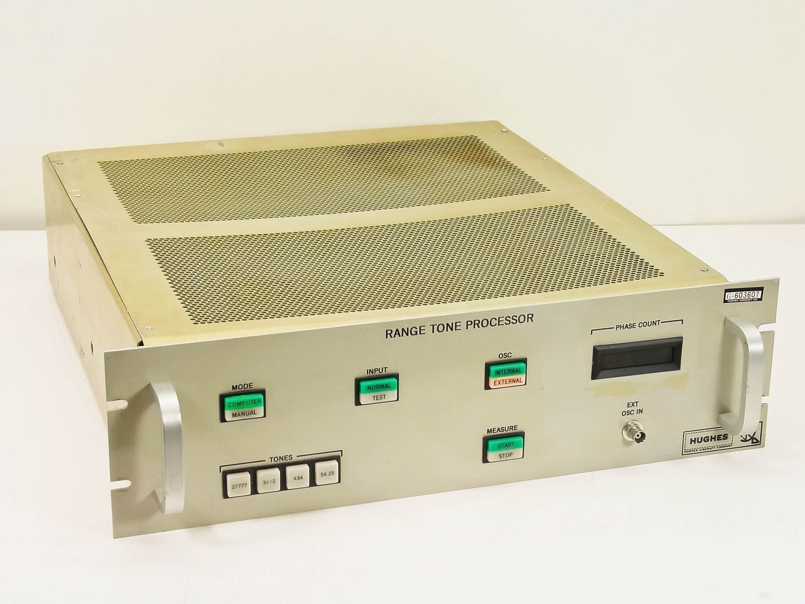 Hughes 3814115-100 Range Tone Processor Computer/Manual Mode System:Galaxy Rev A