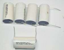 Lot of 5 NEW Aerovox 24uF 250V Axial Film Capacitors Model# W44B252M23 picture