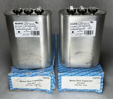 NEW (Lot of 2) Mars 12275 Oval Motor Run Capacitor 55/5 MFD 440 VAC picture