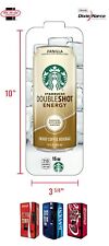 (1) Royal Vendors Chameleon Label - Starbucks Doubleshot Energy Coffee Vanilla picture