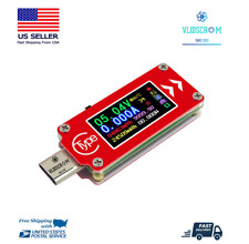 TC64 LCD Power USB Voltmeter Ammeter Voltage Current Meter TYPE C Display Tester picture