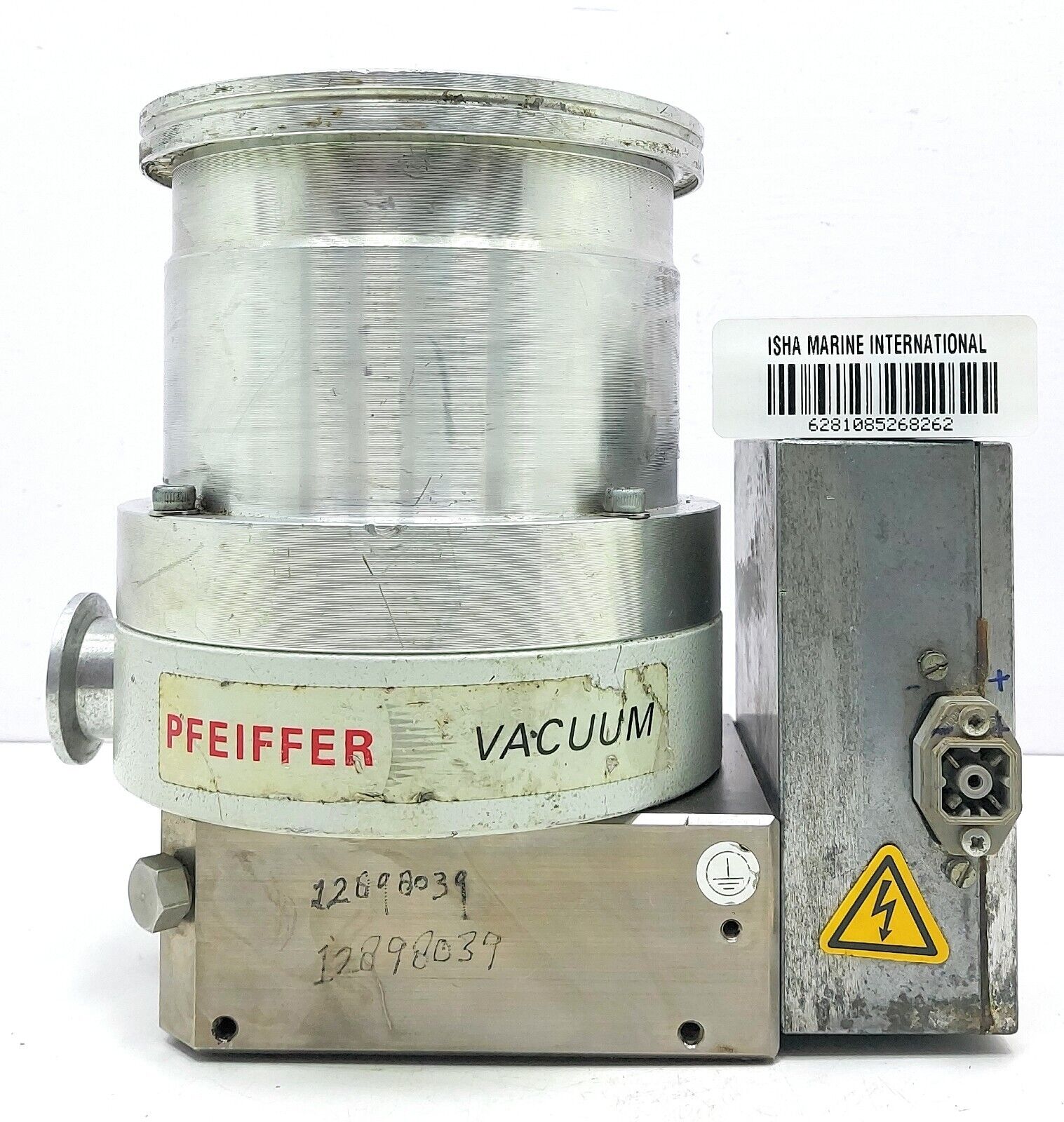 Pfeiffer TMH 26 Vacuum Turbo Pump With TC600 8262
