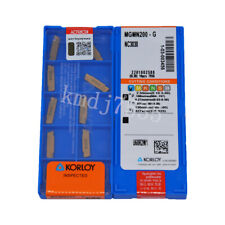 10pcs Korloy MGMN200-G NC3030 Carbide inserts  picture
