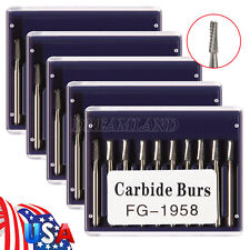 50pcs Dental Tungsten Carbide Burs FG1958 1.6mm for High Speed Handpiece picture