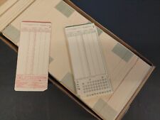 Vintage Time Cards [2000 ct] T1107-2M TCC 000-249 [Time Clock Sales & Svc Inc] picture