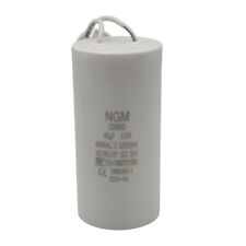CBB60 Capacitor 450VAC 40UF MFD For Motor Run 2 Wires Metallized Polypropylene picture