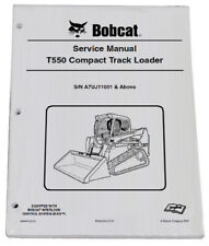 Bobcat T550 Track Loader Service Manual Shop Repair Book 1 Part Number # 6989679 picture