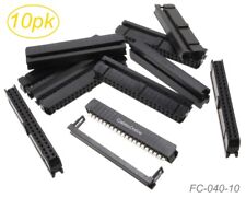 10-Pack 40-Pin (2x20) Female IDC 2.54mm Pitch Connectors for Flat Ribbon Cable picture