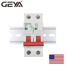 GEYA Mini Circuit Breaker AC MCB GYM8 2P 4.5kA 6/10/16/25/32/40/50/63A Din Rail picture