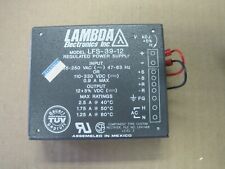 Lambda Electronics Inc. Model LFS-39-12 Regulated Power Supply - used picture