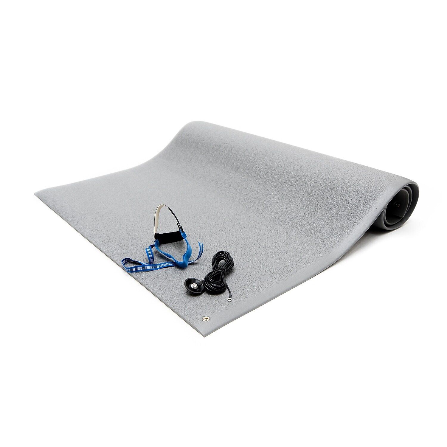 Bertech ESD Anti Fatigue Floor Mat Kit 3 Ft. x 5 Ft. Gray (AF-3x5GRKT)