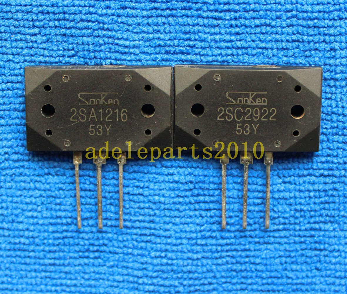 1pair 2SA1216-Y/2SC2922-Y 2SA1216/2SC2922 MT-200 Transistor #wd10
