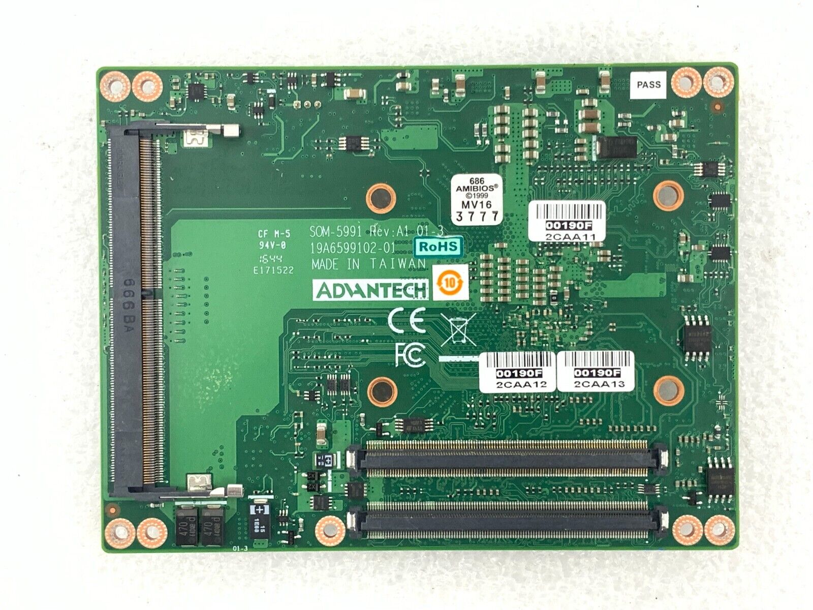 ADVANTECH COM-BASIC MODULE SOM-5991 with Intel Xeon D-1548 2.0GHz CPU NICE DEAL