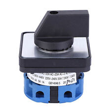 AC 660V 20A 2‑Position Locking Type Changeover Selector Control Switch picture