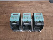 3x Siemens Sinamics G110 Frequency Controller, 230v.0.75kW, 6SL3211-0AB17-5BA1 picture