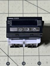 OMRON K3GN-NDC DC24V DIGITAL PANEL METER *Works* picture