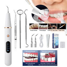 9in1 Ultrasonic Electric Tooth Cleaner Dental Scaler Tartar Plaque Remover Kit picture