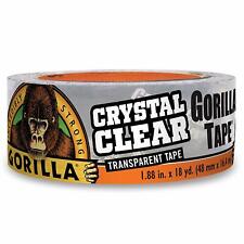 Gorilla Crystal Clear Duct Tape, Double Thick Adhesive, 1.88” x 18 yd, Clear picture