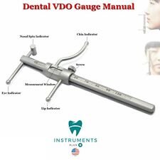 New Premium Grade Gauge Material High-quality Stainless Steel Dental VDO Ruler picture