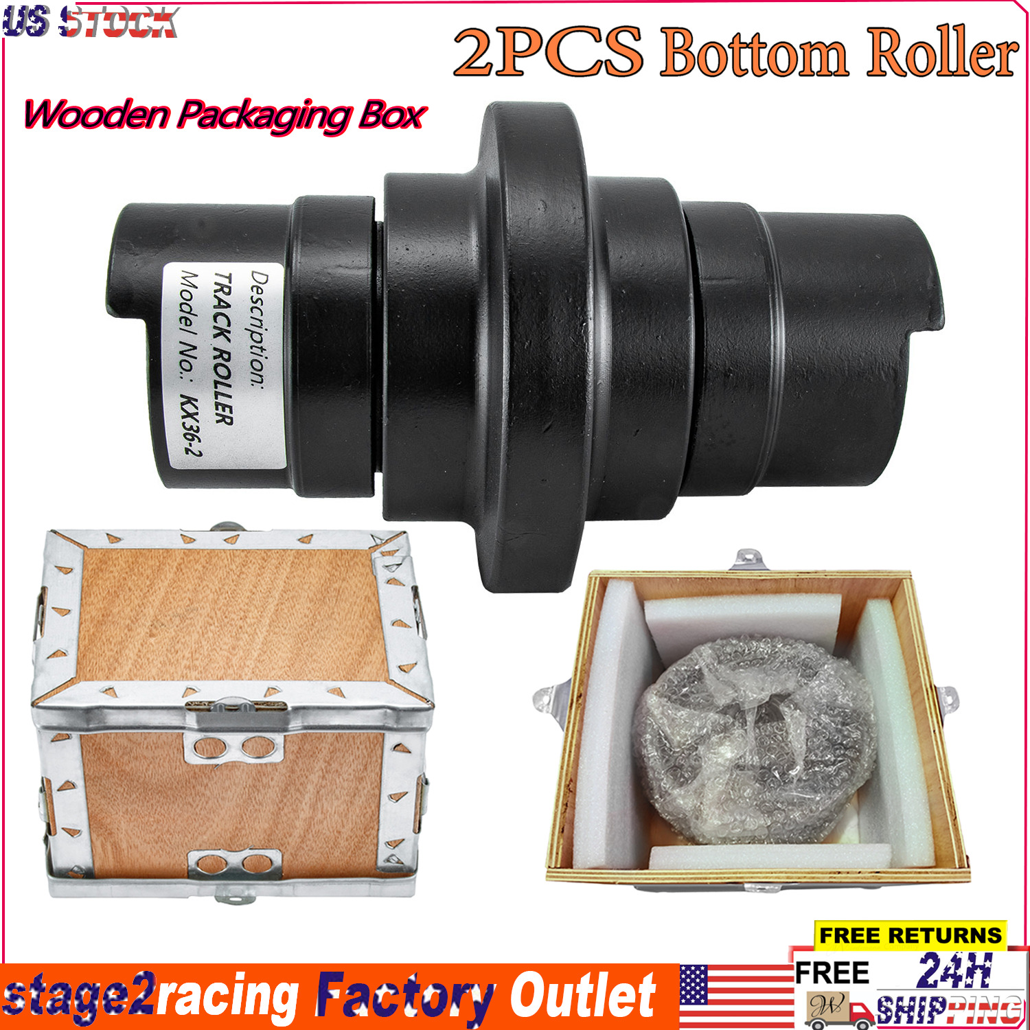 2PCS Bottom Roller for KUBOTA KX36-2 KX41-2 Mini Excavator Undercarriage