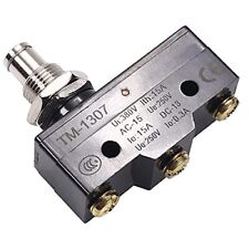 Tm1307 Spdt 1no 1nc Panel Mount Snap Button Type Micro Limit Switch Screw Termin picture