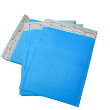 AirnDefense Any Size Blue Poly Bubble Mailers Plastic Shipping Padded Envelopes picture