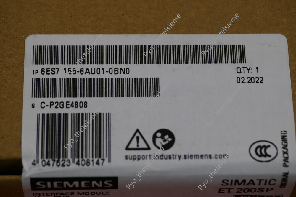 NEW Siemens simatic et 200sp 6es7155-6au01-0bn0/6es7 155-6au01-0bn0
