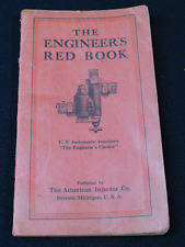 The American Injector Co THE ENGINEER'S RED BOOK Steam Engines Early 1900s picture