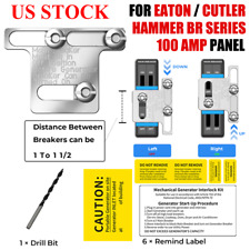 Generator Interlock Kit Fit Eaton / Cutler Hammer BR Series 100 Amp Main Panels picture