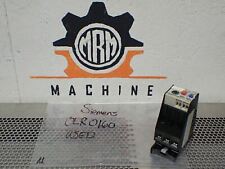 Siemens OLR0160 Overload Relay 1-1.6 Amp Range Used With Warranty picture