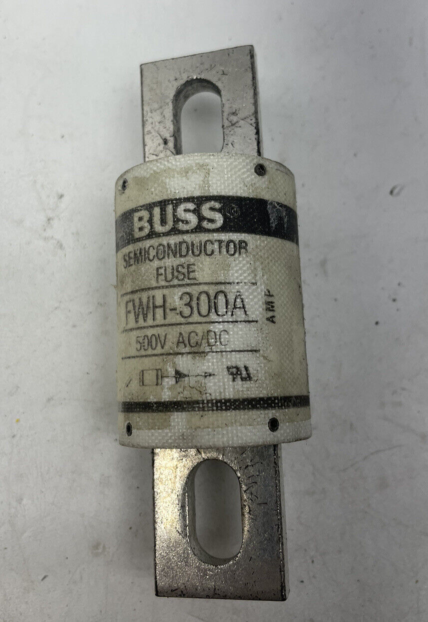 1 NEW FWH-300A 300 AMP 500 VOLT AC/DC SEMICONDUCTOR FUSE BUSS B33