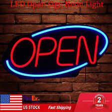 Large LED Open Sign Neon Light Bright for Restaurant Bar Pub Shop Store Business picture